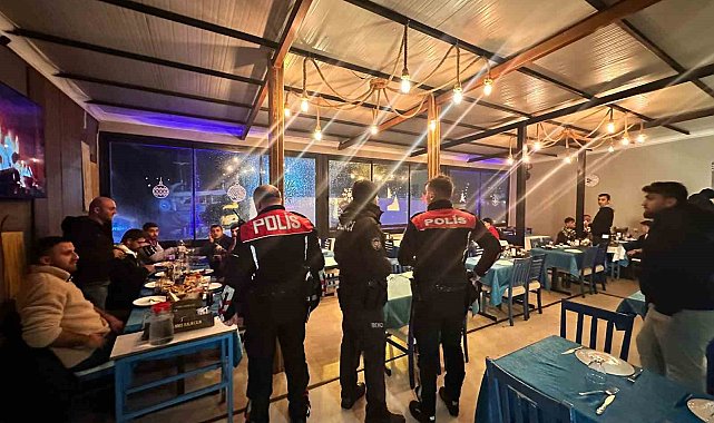 Zonguldak'ta asayiş uygulaması, 92 iş yeri denetlendi