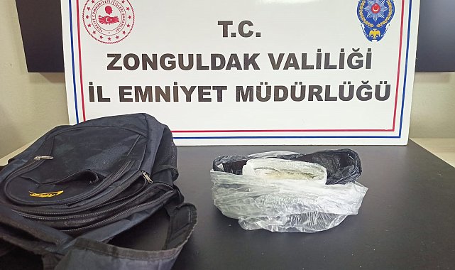 Zonguldak'ta uyuşturucu operasyonunda 2 şüpheli tutuklandı