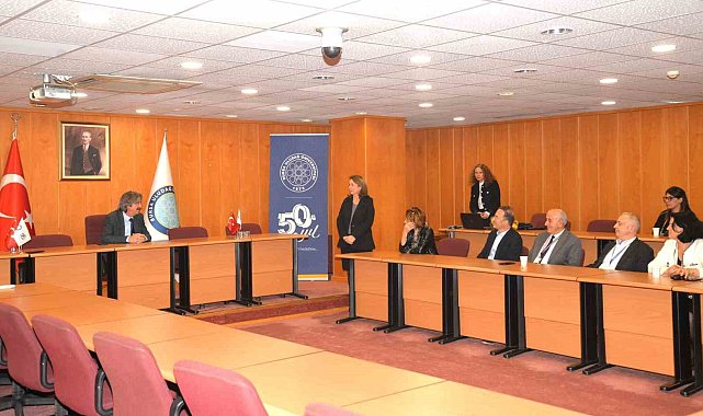 1001 proje çalışmaları üniversite yönetimine anlatıldı