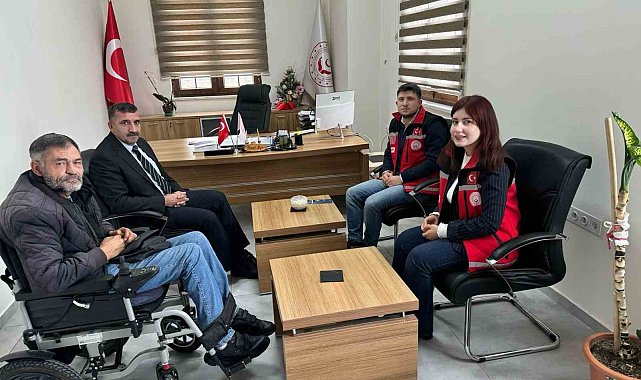 3 Aralık Dünya Engelliler Günü'nde anlamlı ziyaret