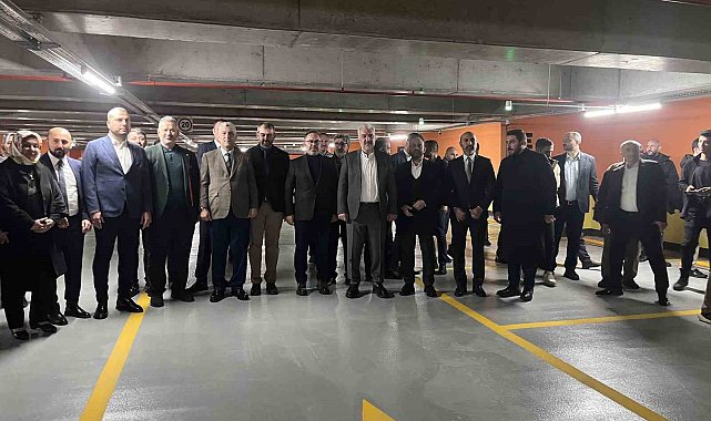 'Üstü park, altı otopark' sloganı ile yola çıkan Güngören Belediyesi, katlı otopark ve çocuk parkı projesini tamamladı