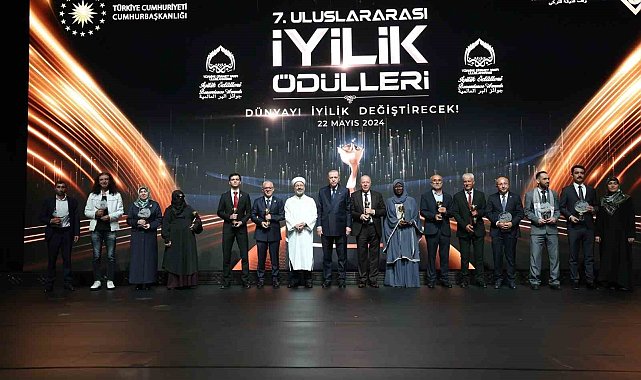 8. Uluslararası İyilik Ödülleri sahiplerini buluyor