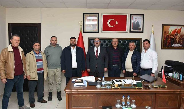 AK Partililer kongre sonrası Başkan Hamamcı'yı ziyaret etti