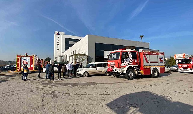Akademi Hastanesi'nde yangın paniği