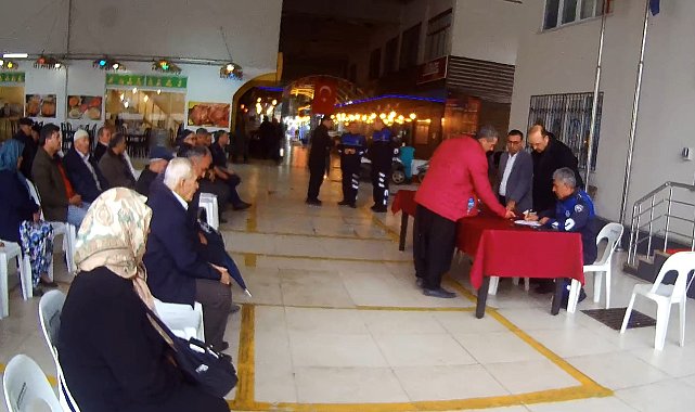 Alanya'da Cuma Pazarı'nda kura ile yer tahsisi yapıldı