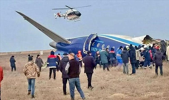 Aliyev'den düşen uçak açıklaması
