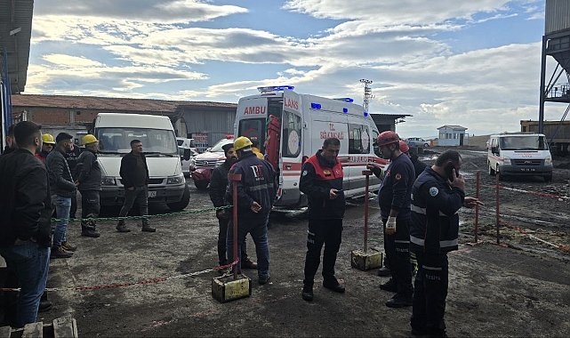 Amasya'da maden ocağında göçük: 1 yaralı