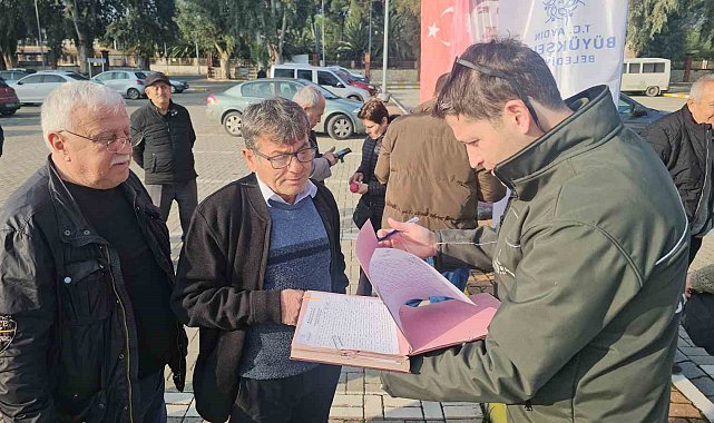 Aydın BŞB'den küçük üreticiye destek