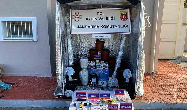 Aydın jandarmasından uyuşturucu operasyonu: 31 gözaltı