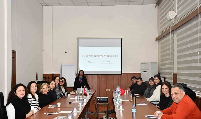 Aydın Ticaret Borsası'nda 'Stres Yönetimi ve Motivasyon' eğitimi düzenlendi