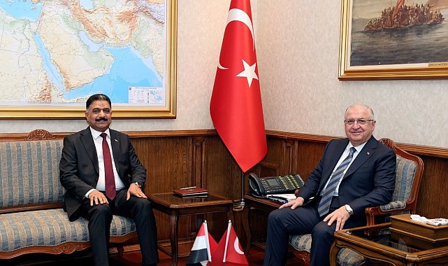 Bakan Güler, Irak Askeri Sanayileşme Kurumu Başkanı Al-Mathkor ve diplomatlarla bir araya geldi