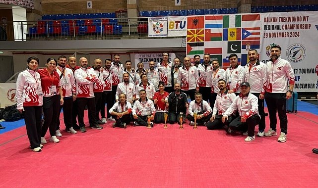 Balkan Taekwondo Şampiyonası'nda ikinci oldu