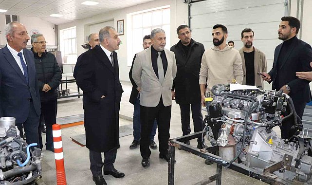 Başkan Alan: "Meslek liselerini cazip hale getirmeliyiz"