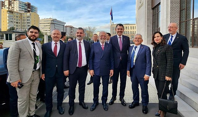 Başkan Büyükkılıç, Ankara'da Cumhurbaşkanı Erdoğan ile görüştü