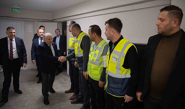 Başkan Büyükkılıç'tan teknik ekip ile sabah çorbası