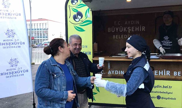 Başkan Çerçioğlu'nun iç ısıtan ikramı sürüyor