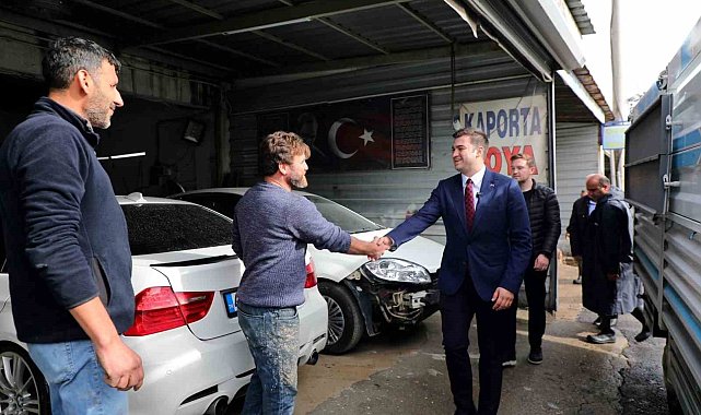 Başkan Mandalinci Turgutreis Sanayisi'ni ziyaret etti