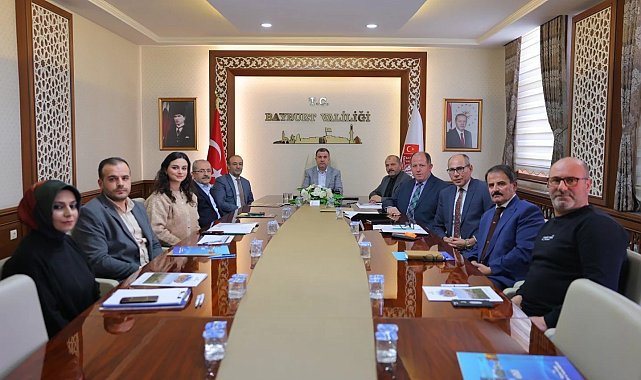 Bayburt&#039;un da yer alacağı EMITT 2025 fuarının hazırlık toplantısı yapıldı