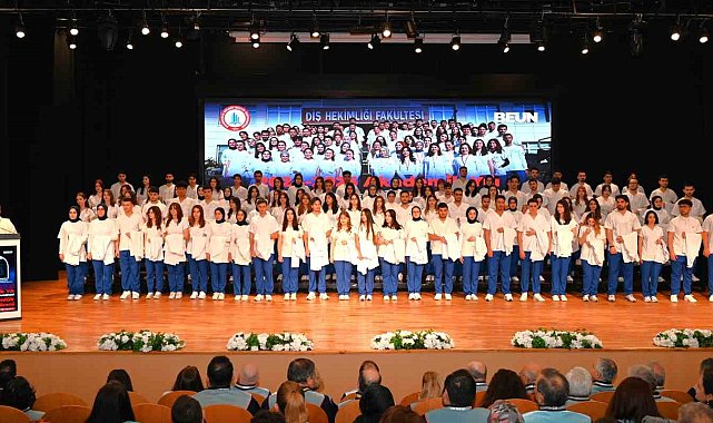 BEUN'de beyaz önlük giyme töreni gerçekleştirildi