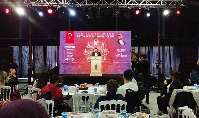 Beyoğlu Belediyesi tarafından "Özel Bireyler Eğitim Merkezi" açıldı
