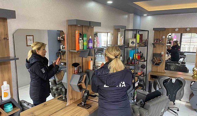 Bilecik'te güzellik salonlarında denetim