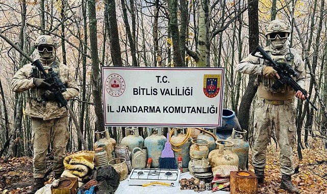 Bitlis'te çok sayıda yaşam malzemesi ele geçirildi