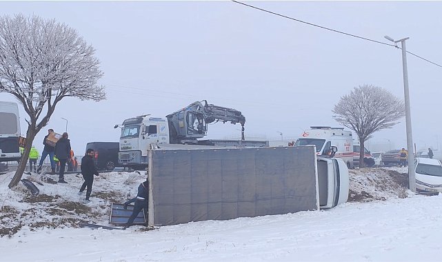 Bitlis'te zincirleme kazanın yaşandığı alan havadan görüntülendi