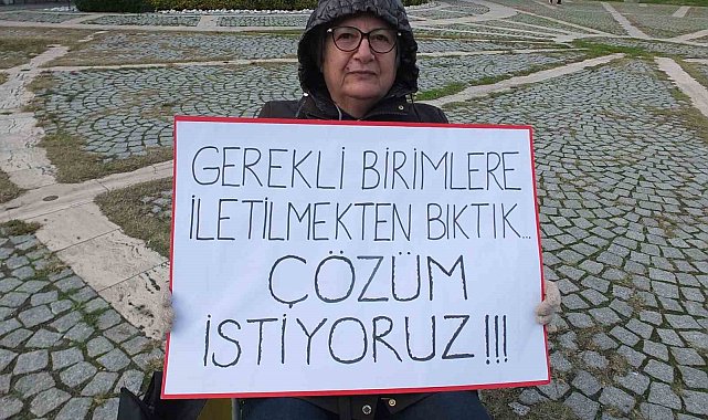Burhaniye'de Nuray öğretmenin eylemi işe yaradı