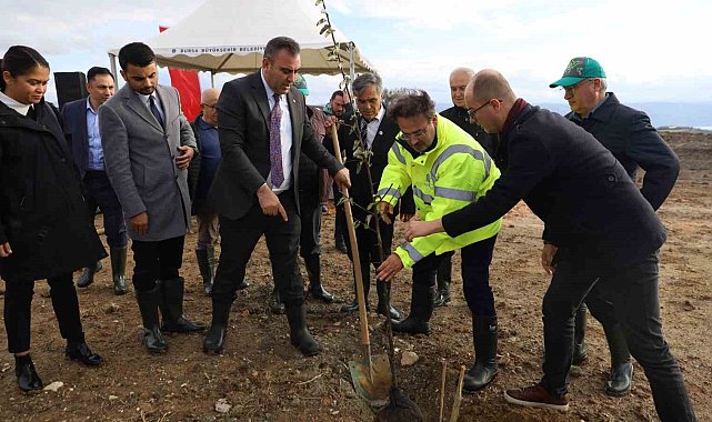 Büyükşehir'den şehit Aybüke öğretmen anısına hatıra ormanı