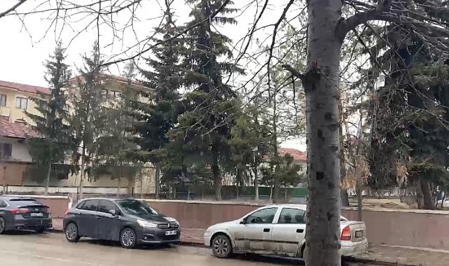 Çankırı'da kar yağışı etkili olmaya başladı