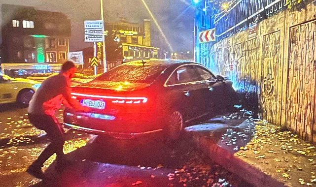 CHP Milletvekili İlgezdi adına kiralanan lüks araç kazaya karıştı, sürücü alkollü çıktı