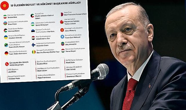 Cumhurbaşkanı Erdoğan'dan, 2024'te küresel barış için yoğun diplomasi trafiği