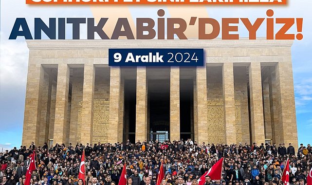 Cumhuriyet sınıfları Anıtkabir'i ziyaret etti