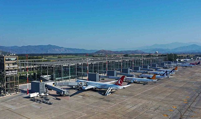 Dalaman Havalimanı 11 ayda 5,5 milyon yolcuya hizmet verdi