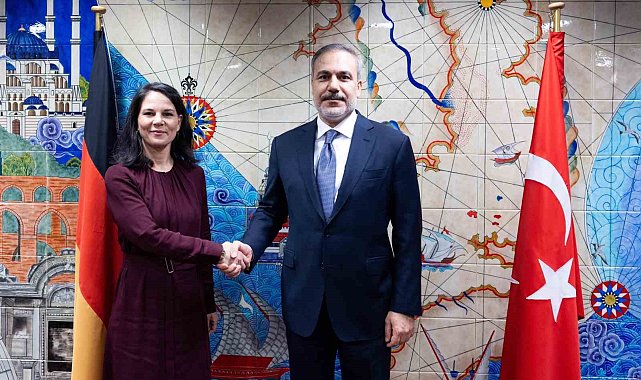 Dışişleri Bakanı Fidan, Alman mevkidaşı Baerbock ile görüştü