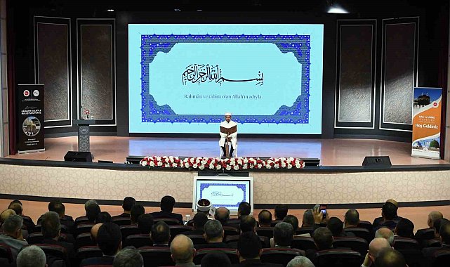 Diyanet İşleri Başkanı Erbaş: "Hac, İslam'ın en kapsamlı ibadetidir"