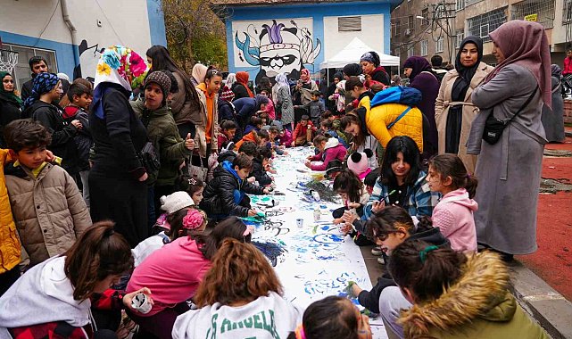 Diyarbakır'da çocuklar 'Sanat ve Spor Şenliği'nde eğlendi