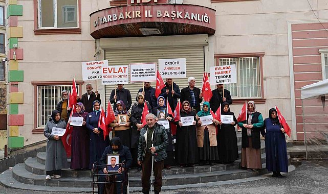 Diyarbakır'da evlat nöbetindeki aile sayısı 380'e yükseldi