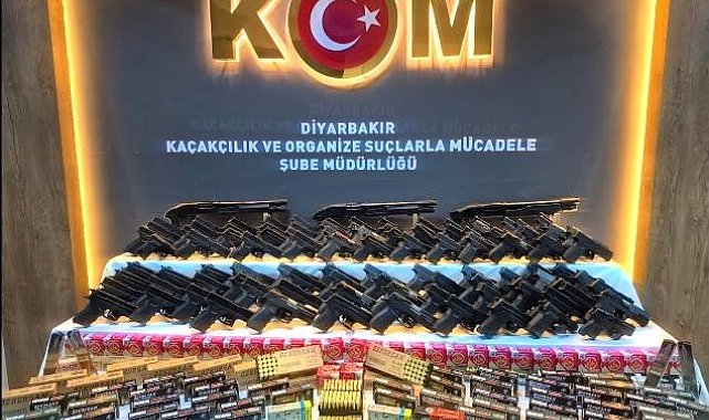 Diyarbakır'da kasım ayında kaçakçılık operasyonlarında 5 şüpheli tutuklandı