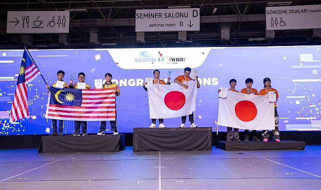 Dünya Robot Olimpiyatları'nda muhteşem kapanış