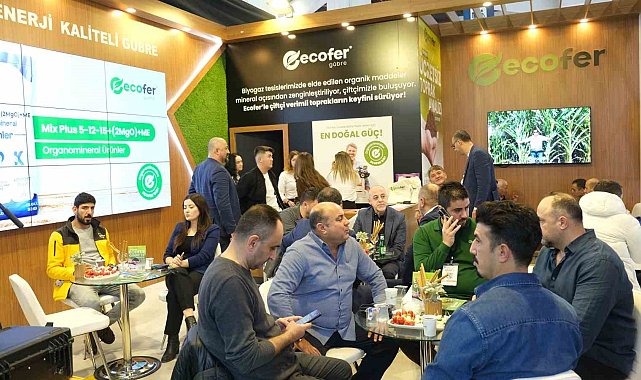 Ecofer Gübre, Growtech Tarım Fuarında dünya çiftçisiyle buluştu