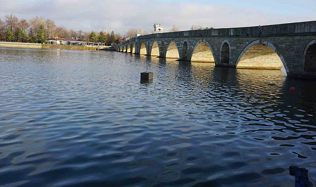 Edirne'deki yağışlar Meriç ve Tunca nehirlerinin debisini artırdı