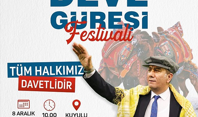 Efeler'de deve güreşi heyecanı