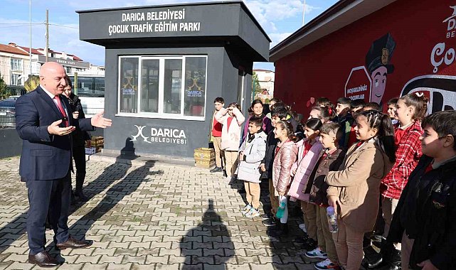 Eğitim ve eğlence Trafik Parkı'nda bir arada