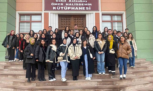 Emet MYO öğrencileri Kütahya Evliya Çelebi Yerleşkesinde