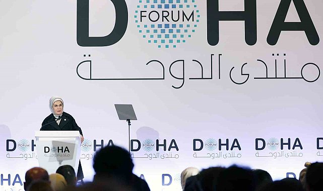 Emine Erdoğan, Doha Forum 2024 programında konuştu: