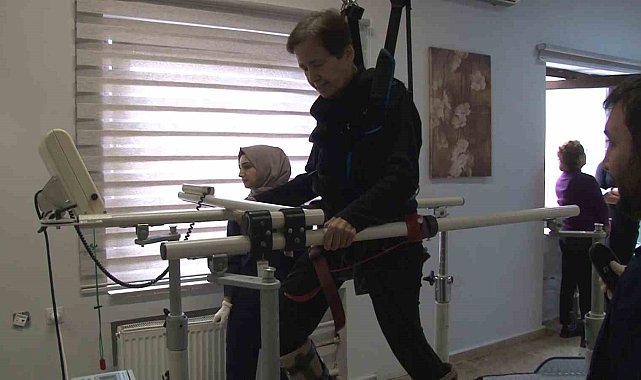 Erenköy Fizik Tedavi Hastanesi 'Robotik Rehabilitasyon' tedavisiyle yılda 2 bin 400 hasta tedavi ediyor
