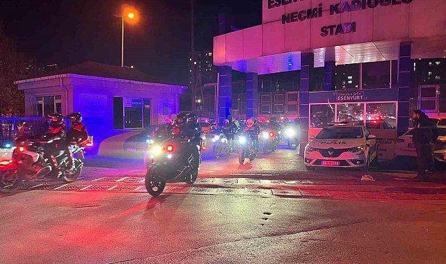 Esenyurt'ta birçok noktada genel asayiş uygulaması yapıldı
