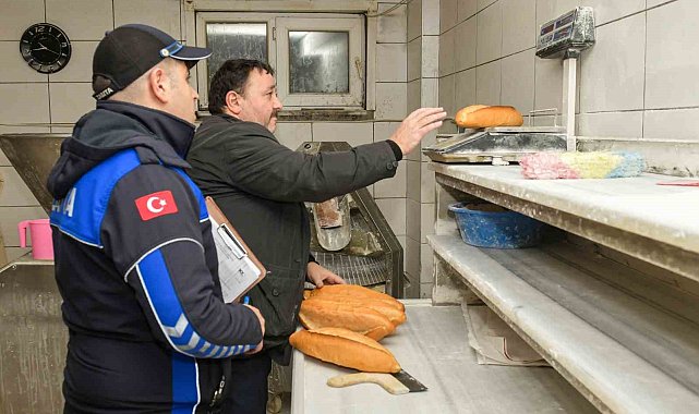 Esenyurt'ta zabıta ekipleri fırınları denetledi