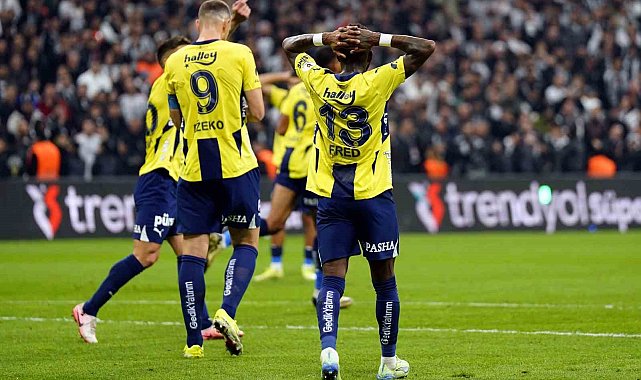 Fenerbahçe'nin galibiyet serisi derbide sona erdi